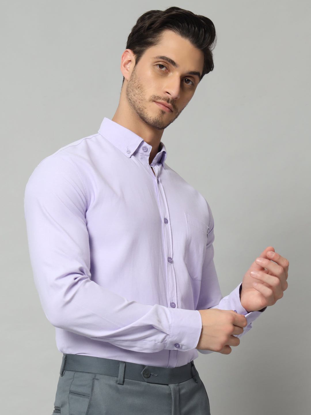 Cool Lavender Oxford