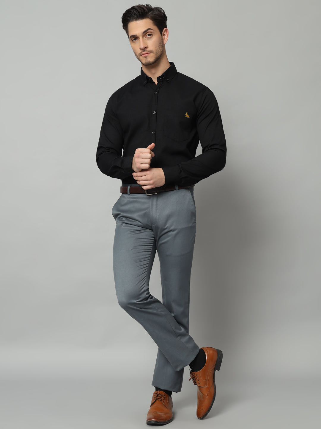 Serene Black Oxford