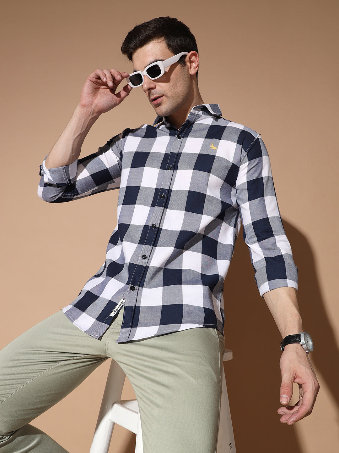 Inky Check Mastery Shirt