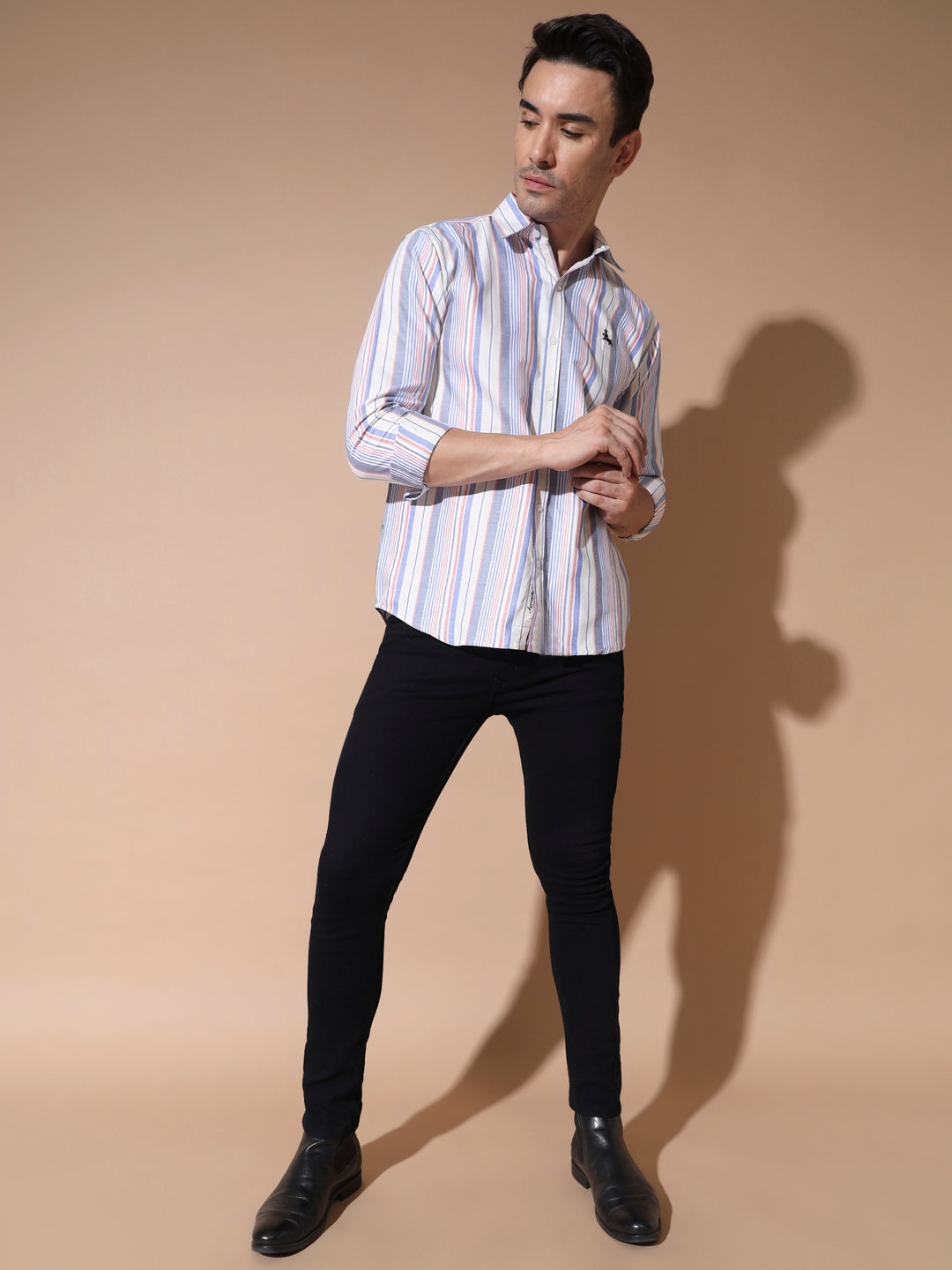 Multi Stripe Oxford Shirt