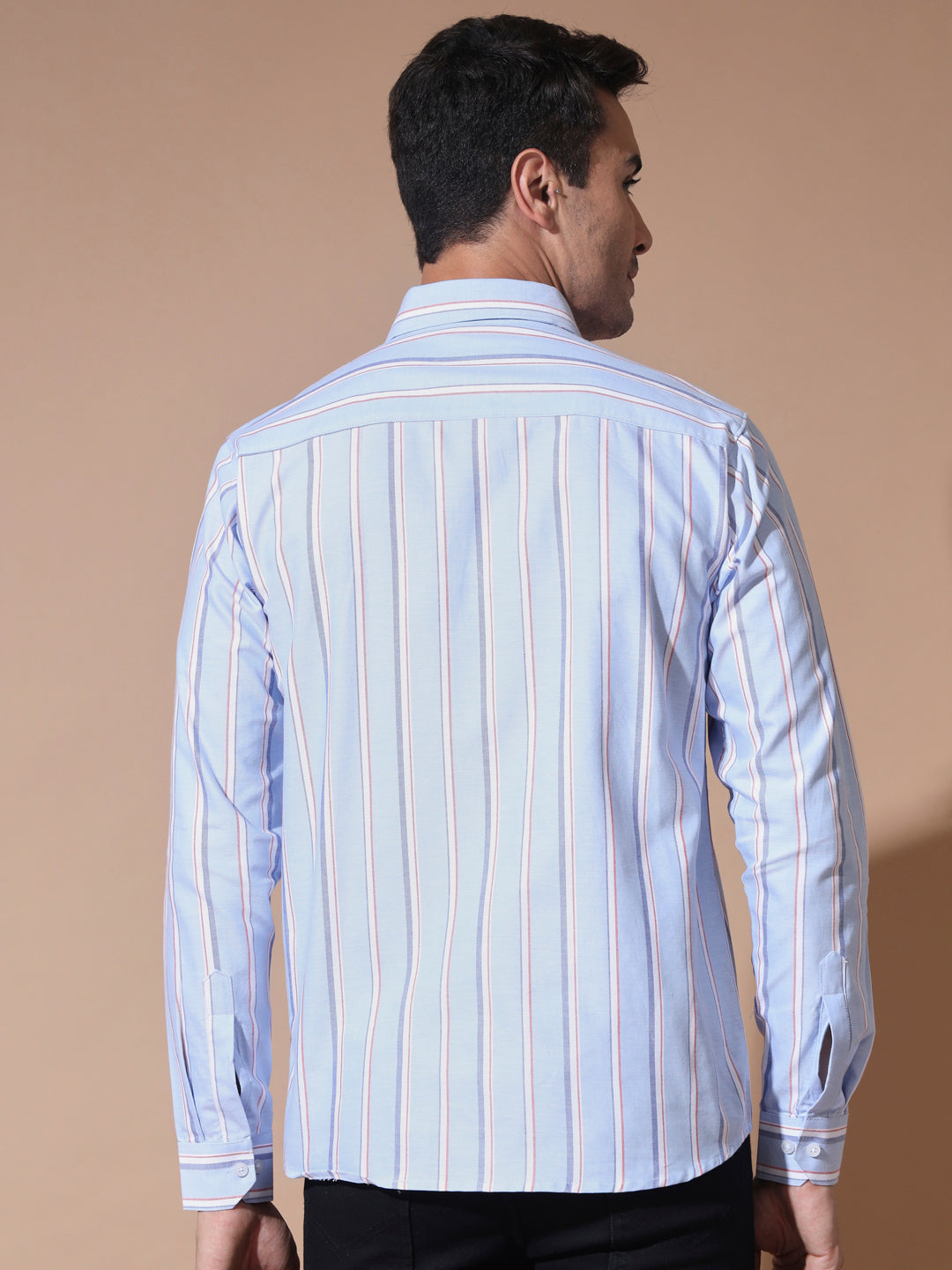 Blue Stripe Oxford Shirt