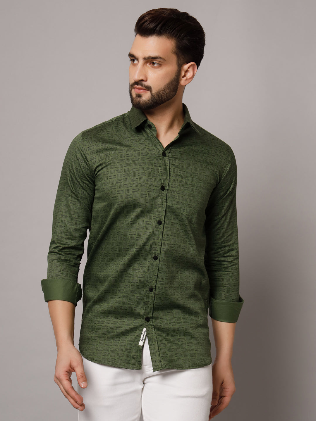 Olive green deals shirts mens