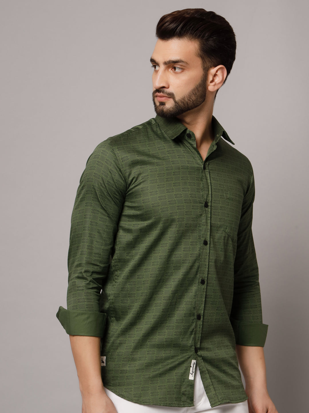 Olive on sale green shirts